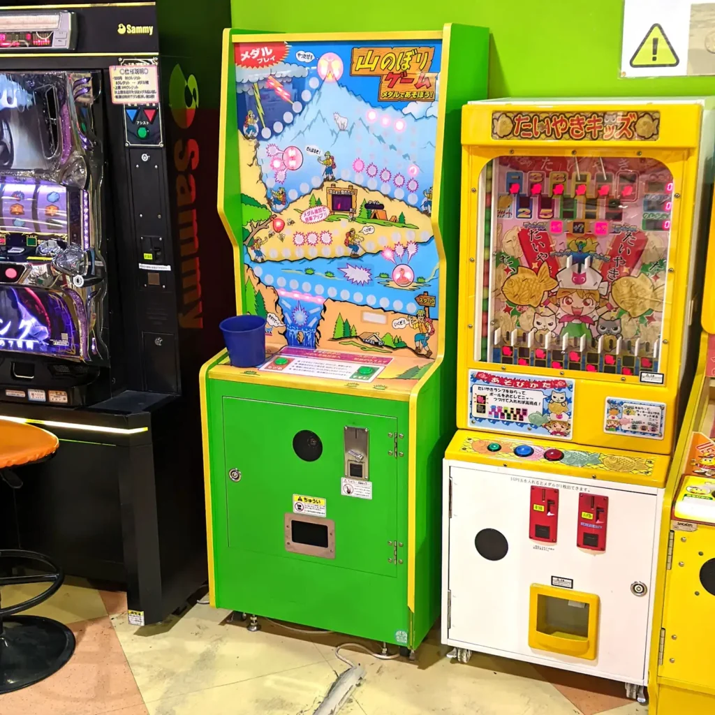 プラザパル三田店の山のぼりゲーム
