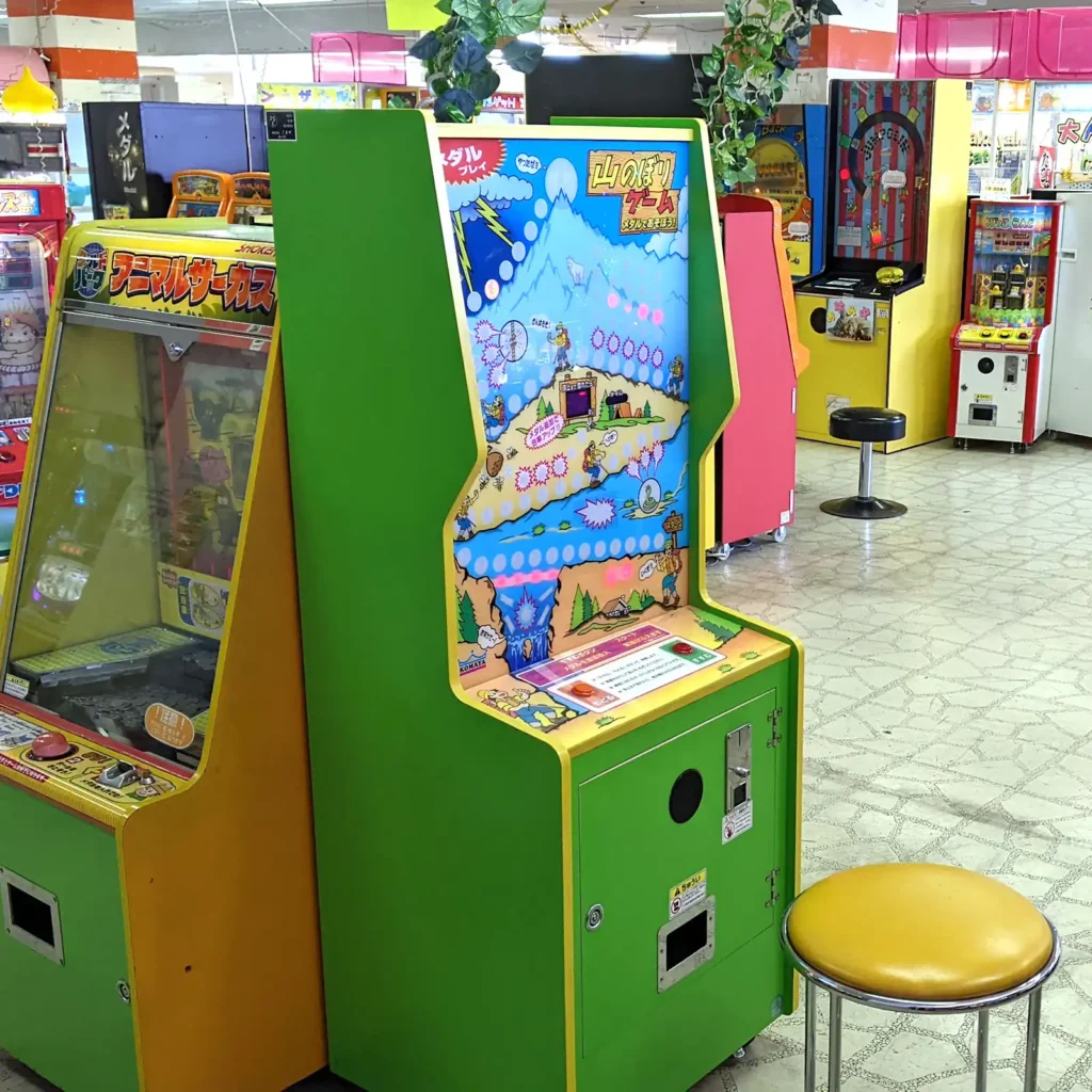 ぷらパル笠岡の山のぼりゲーム