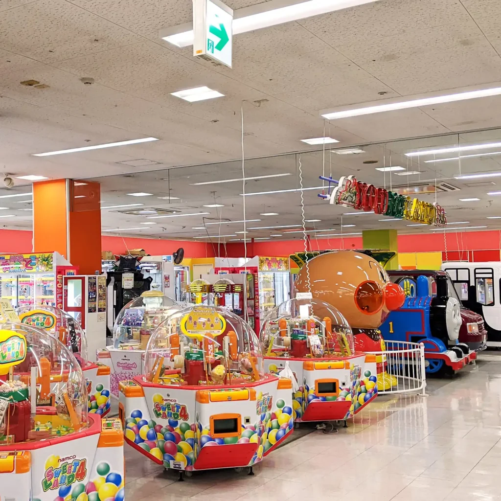 ゆめランド邑久店の店内